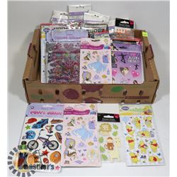 FLAT OF ASSORTED STICKERS