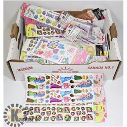 FLAT OF ASSORTED STICKERS