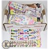 Image 1 : FLAT OF ASSORTED STICKERS