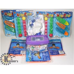 FLAT OF KIDS SUMMER FUN INCLUDING, WATER GAMES