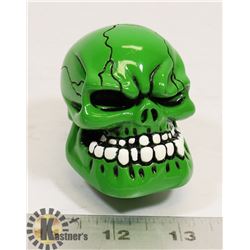 GREEN SKULL SHIFTER KNOB