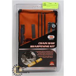 NEW CHAIN SAW SHARPENING KIT WITH CARRY BAG