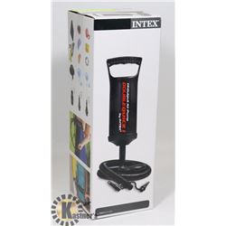 NEW INTEX  HI-OUTPUT DOUBLE QUICK AIR PUMP