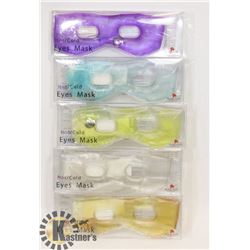 LOT OF 5 HOT/COLD EYE MASKS
