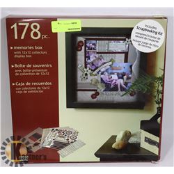 178PC MEMORY BOX KIT (12 X 12")