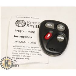 NEW REMOTE SMITH REPLACEMENT GMC REMOTE FOB