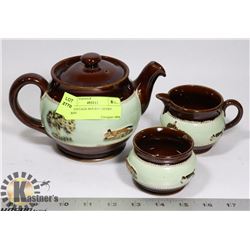 3 PC VINTAGE BOURNE DENBY DERBY