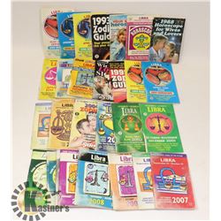 VINTAGE SET OF 26 ASTROLOGY & HOROSCOPES