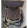 Image 1 : LARGE DIRECTOR'S STYLE CAMPING CHAIR W/ SIDE TABLE