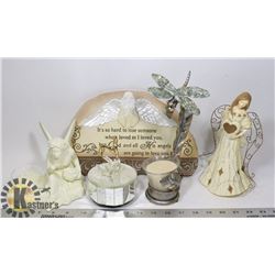 FLAT OF ANGEL HOME DECOR ITEMS