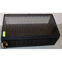 1 DISPLAY CABINET BLACK 27 X 10 X15 INCHES