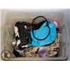 Image 1 : TOTE OF ESTATE PURSES, WALLET & MAKEUP BAGS