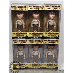 LOT OF 6 FUNKO WALKING DEAD RICK GRIMES WACKY