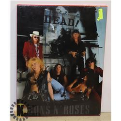 SEALED GUN'S N ROSES CANVAS