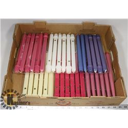 FLAT OF LONG CANDLES