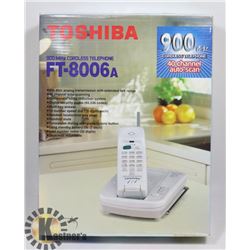 TOSHIBA 900MHZ CORDLESS TELEPHONE (FT-8006A)
