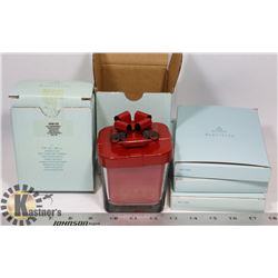 FLAT OF NEW PARTYLITE: TWO 9OZ PRESENT JAR CANDLES