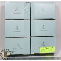 3 DOZEN PARTYLITE VOTIVES, SCENTS ARE MULBERRY &