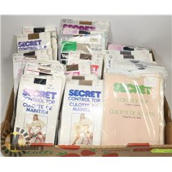 FLAT OF ASSORTED PANTY HOSE
