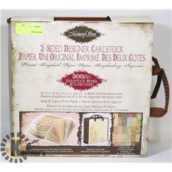 MEMORY STAR 2 SIDED DESIGNER CARDSTOCK SET
