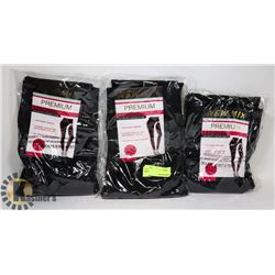 LOT OF THREE WOMENS LEGGINGS (ONE SIZE FITS ALL)