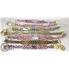 Image 1 : BUNDLE OF STUDDED DOG COLLARS