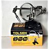 Image 1 : 9)  TOLSEN HELPING HANDS MAGNIFIER