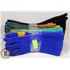 Image 1 : 6 PAIRS OF NEW WORK AND OR WELDING GLOVES