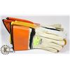 Image 1 : 6 PAIRS OF NEW WORK AND OR WELDING GLOVES