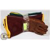 Image 1 : 6 PAIRS OF NEW WORK AND OR WELDING GLOVES