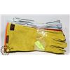 Image 1 : 6 PAIRS OF NEW WORK AND OR WELDING GLOVES
