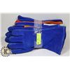 Image 1 : 6 PAIRS OF NEW WORK AND OR WELDING GLOVES