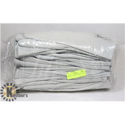 PACK OF 12 NEW WELDING GLOVES