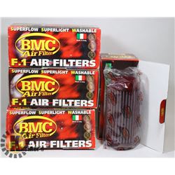 LOT OF 4 BMC MOTORCYCLE AIR FILTERS YAHAMA,