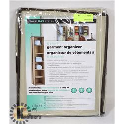 CLOSET MAX 6 SHELF GARMENT ORGANIZER