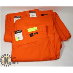 THREE PAIRS OF BIG BILL FR WORK PANTS