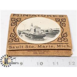 ANTIQUE PHOTOGRAPH BROCHURE SAULT STE. MARIE