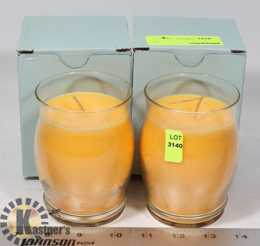 PAIR OF PARTYLITE CANDLES