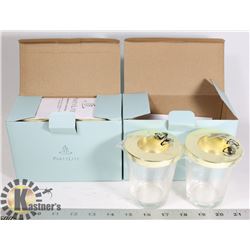 FLAT OF PARTYLITE CANDLE HOLDERS