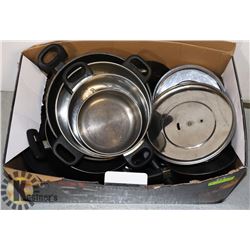 MISCELLANEOUS KITCHEN POTS