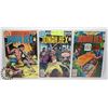 Image 1 : LOT OF 3 VINTAGE DC JONAH HEX 40 CENT COMIC BOOKS