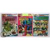 Image 1 : LOT OF 3 CHARLTON HAUNTED LIBRARY 50 CENT COMIC