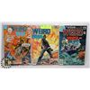 Image 1 : LOT OF 3 VINTAGE DC WEIRD WAR TALES 40 CENT COMIC