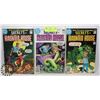 Image 1 : LOT OF 3 VINTAGE DC SECRETS OF HAUNTED HOUSE 40