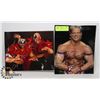 Image 1 : WWE LEX LUGER AND ANIMAL SIGNED 8X10 PHOTOS