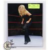 Image 1 : WWE HALL OF FAMER DIVA TRISH STRATUS SIGNED 8X10