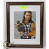 Image 1 : WWE HALL OF FAMER SHAWN MICHAELS SIGNED 8X10