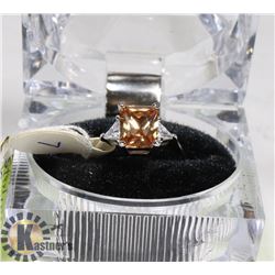 NEW" STERLING 925/ SILVER RING SIZE 7" CUBIC