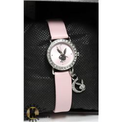 NEW PLAYBOY LADIES WATCH LIMITED EDITION PINK