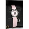 Image 1 : NEW PLAYBOY LADIES WATCH LIMITED EDITION PINK